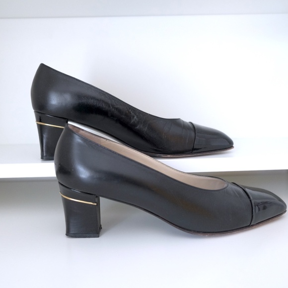 BALLY Micary Black Pumps in Leather - Picture 3 of 7